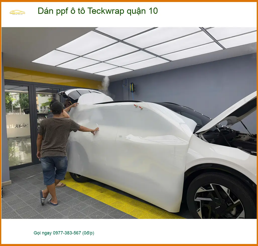 Trung Tâm Dán PPF Ô Tô ppf ô tô Teckwrap quận 10 - Thi Công Chuyên Nghiệp ảnh thực tế 2