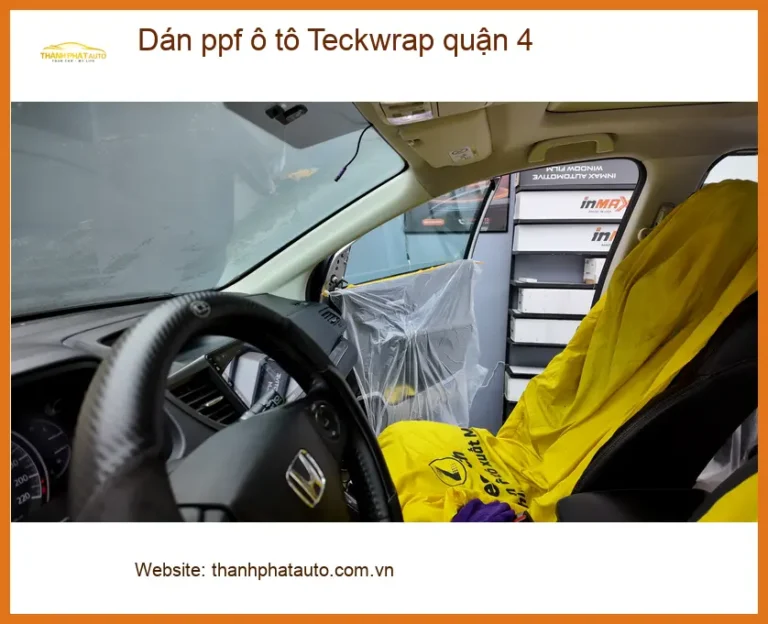 Trung Tâm Dán PPF Ô Tô ppf ô tô Teckwrap quận 4 - Thi Công Chuyên Nghiệp