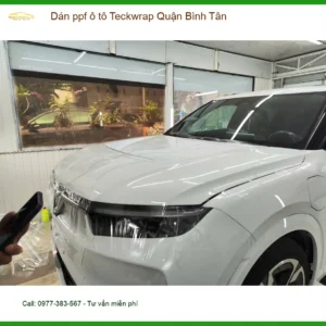 Trung Tâm Dán PPF Ô Tô ppf ô tô Teckwrap Quận Bình Tân - Thi Công Chuyên Nghiệp