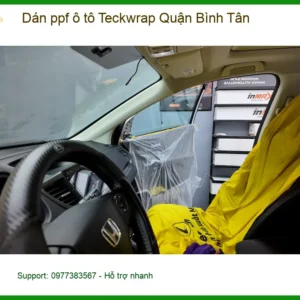 Trung Tâm Dán PPF Ô Tô ppf ô tô Teckwrap Quận Bình Tân - Thi Công Chuyên Nghiệp - Ảnh 2