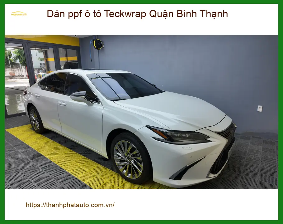 Trung Tâm Dán PPF Ô Tô ppf ô tô Teckwrap Quận Bình Thạnh - Thi Công Chuyên Nghiệp ảnh thực tế 3