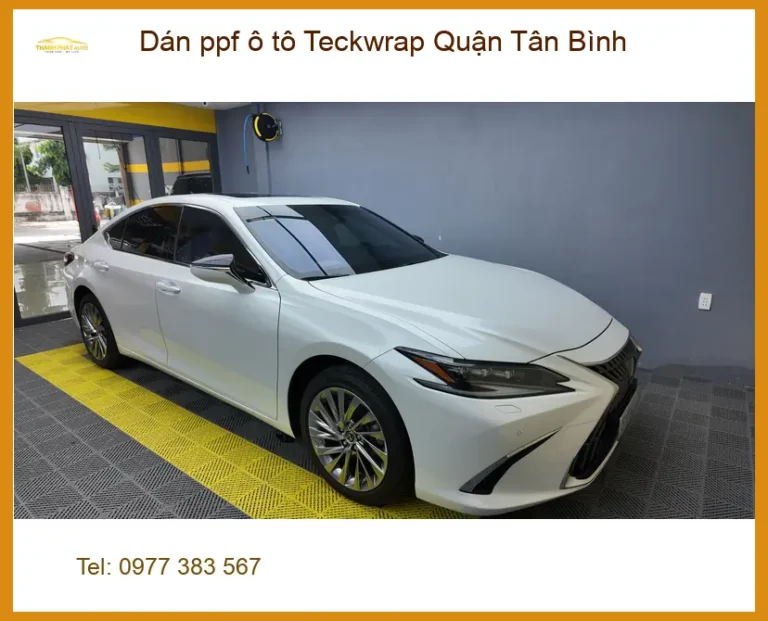 Nơi Dán PPF Ô Tô ppf ô tô Teckwrap Quận Tân Bình - Lắp Đặt Uy Tín TPHCM