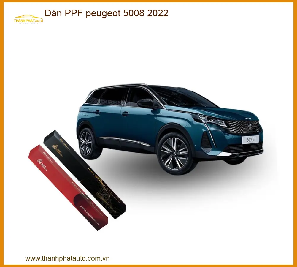 Dán PPF Peugeot 5008 2022 - Trung Tâm Thi Công Dán PPF Chính Hãng TPHCM