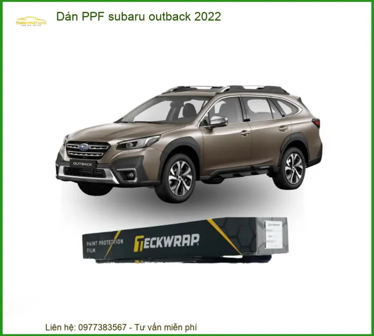 Dán Phim PPF Bảo Vệ Sơn Xe Subaru Outback 2022 - Địa Chỉ Thi Công Cao Cấp TPHCM