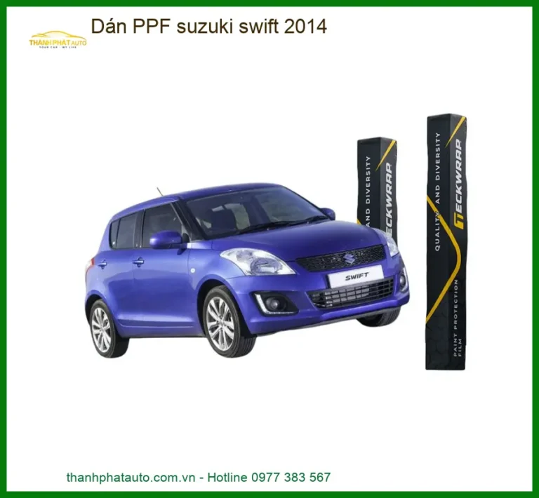 Dán PPF Suzuki Swift 2014 - Địa Chỉ Lắp Đặt Uy Tín TPHCM