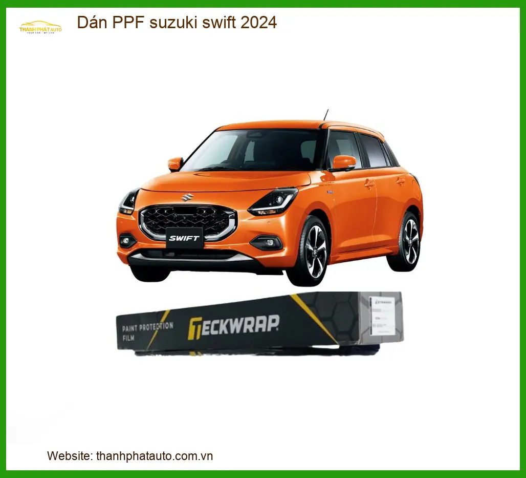 Dán PPF Suzuki Swift 2024 - Trung Tâm Lắp Đặt Uy Tín TPHCM