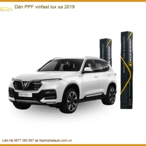 Dán PPF VinFast Lux SA 2019 - Địa Chỉ Thi Công Phim Bảo Vệ Uy Tín TPHCM