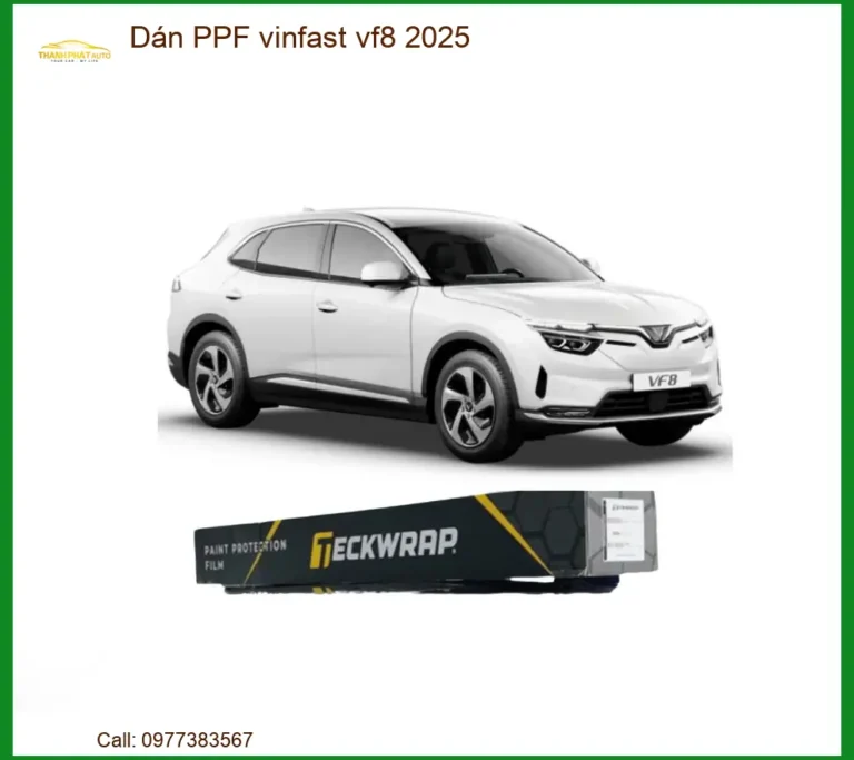 Dán PPF Vinfast VF8 2025 - Trung Tâm Thi Công PPF Cao Cấp Uy Tín TPHCM