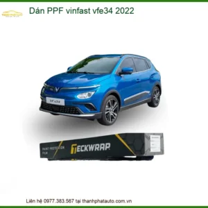 Dán PPF VinFast VF e34 2022 - Địa Chỉ Lắp Đặt Chính Hãng TPHCM
