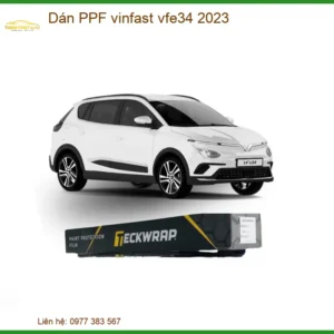 Miếng Dán PPF Bảo Vệ Sơn VinFast VF e34 2023 - Địa Chỉ Thi Công Uy Tín TPHCM