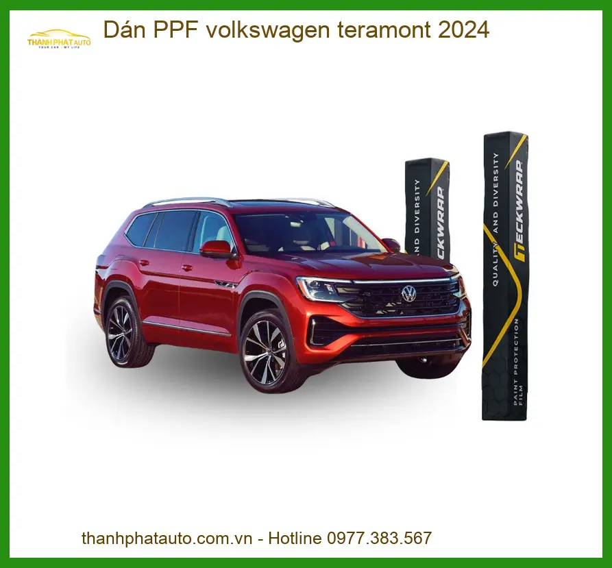 Dán PPF Volkswagen Teramont 2024 - Địa Chỉ Thi Công Uy Tín Tại TPHCM