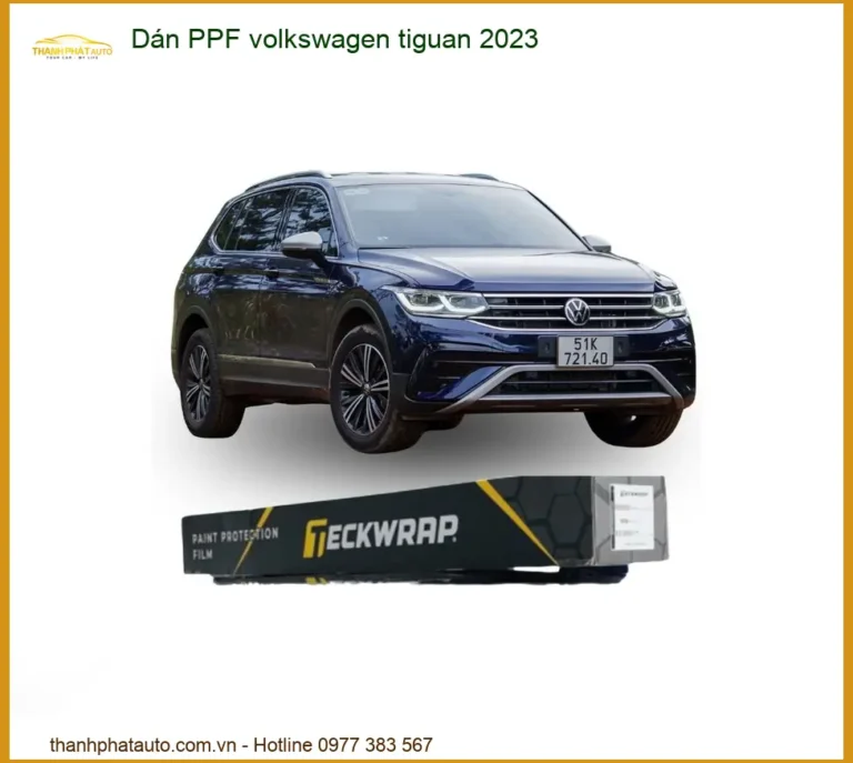 Dán PPF Volkswagen Tiguan 2023 - Trung Tâm Thi Công Chính Hãng TPHCM