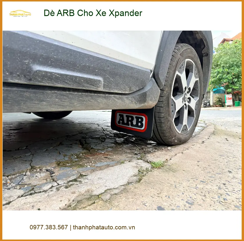 Anh Khang lắp Dè ARB cho xe Xpander tại Quận 2 để bảo vệ gầm xe khỏi bùn đất ảnh thực tế 4