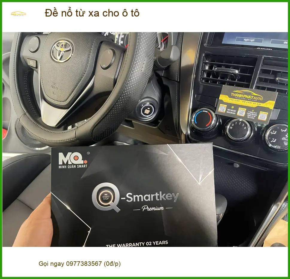 Anh Minh lắp đề nổ từ xa cho Hyundai Accent tại Quận 12