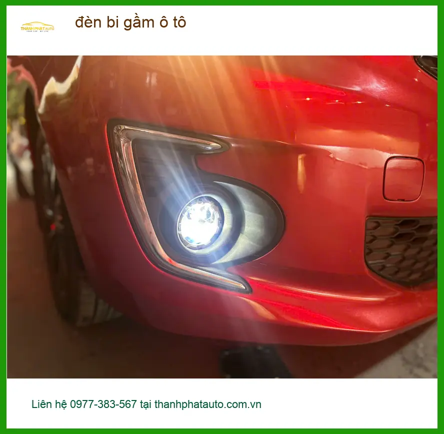 Bác Khang lắp đèn bi gầm ô tô cho Suzuki XL7 vì đèn zin yếu tại Quận Phú Nhuận ảnh thực tế 4