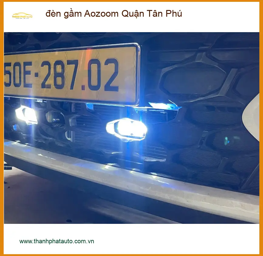 Cửa Hàng Độ Đèn Ô Tô đèn gầm Aozoom Quận Tân Phú - Thi Công Chuyên Nghiệp ảnh thực tế 2