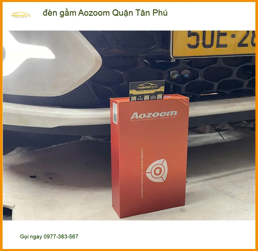 Cửa Hàng Độ Đèn Ô Tô đèn gầm Aozoom Quận Tân Phú - Thi Công Chuyên Nghiệp ảnh thực tế 3