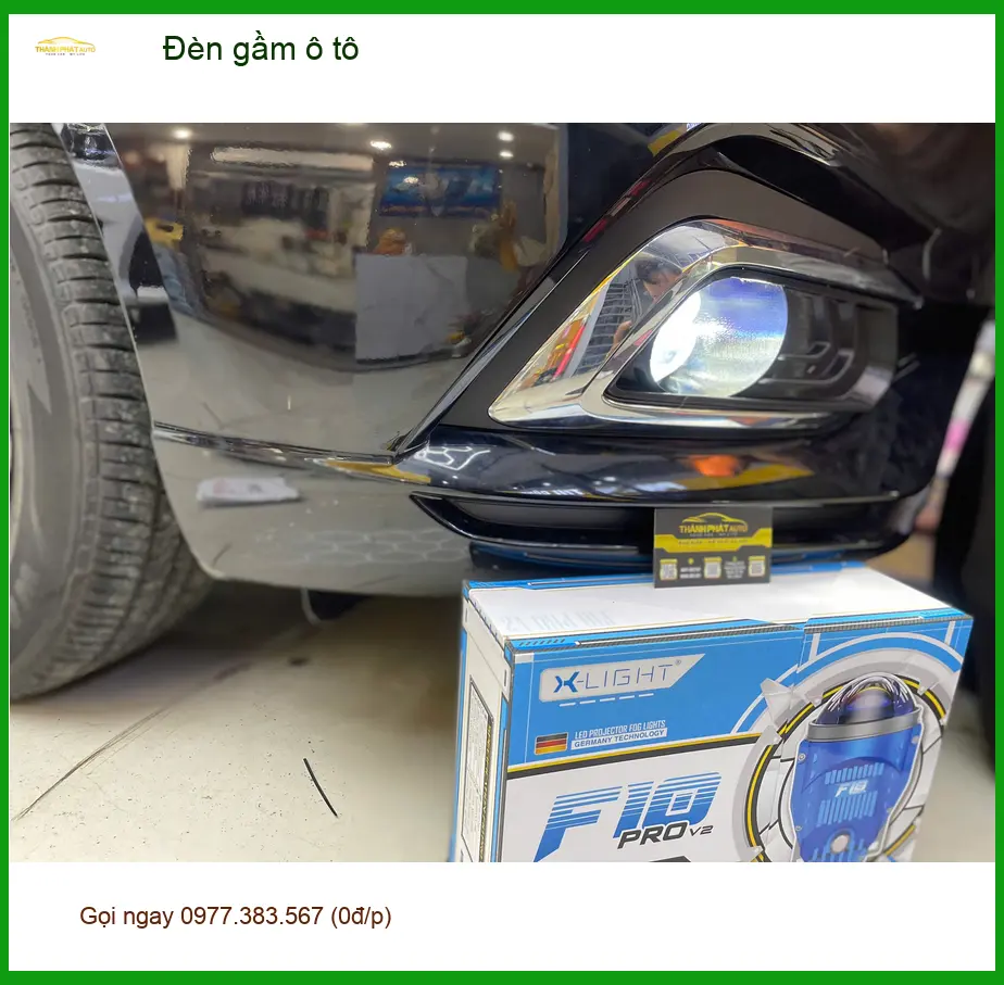 Anh Khang độ đèn gầm ô tô Hyundai Creta tại Quận 2 để đi đêm an toàn ảnh thực tế 5