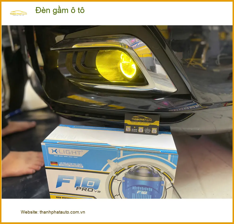 Anh Tiến nâng cấp đèn gầm ô tô Honda HR-V tại Quận Tân Bình để tăng tầm nhìn đêm