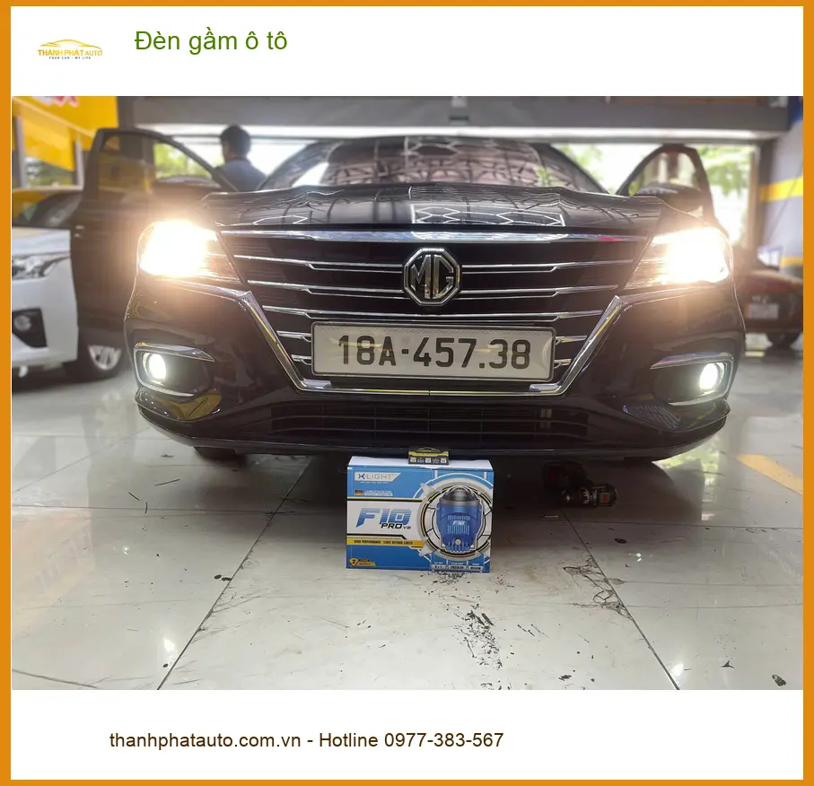 Anh Tiến nâng cấp đèn gầm ô tô Honda HR-V tại Quận Tân Bình để tăng tầm nhìn đêm ảnh thực tế 2