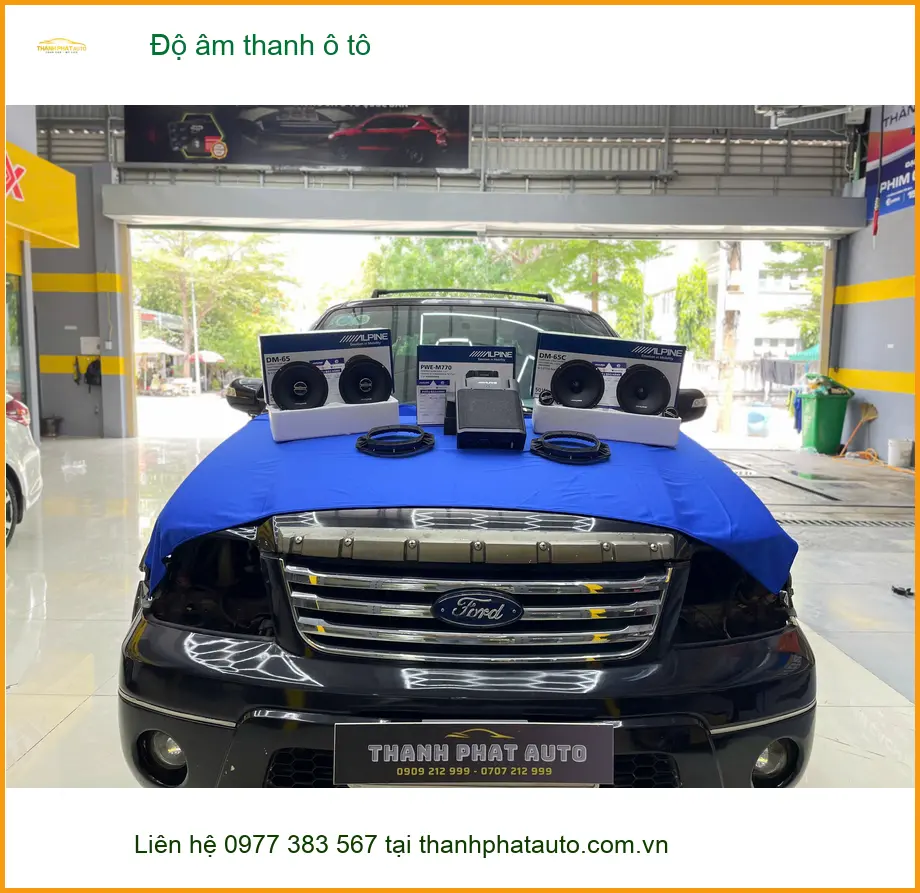 Anh Khang độ âm thanh ô tô Honda Civic Quận Tân Bình để nghe nhạc hay hơn ảnh thực tế 2