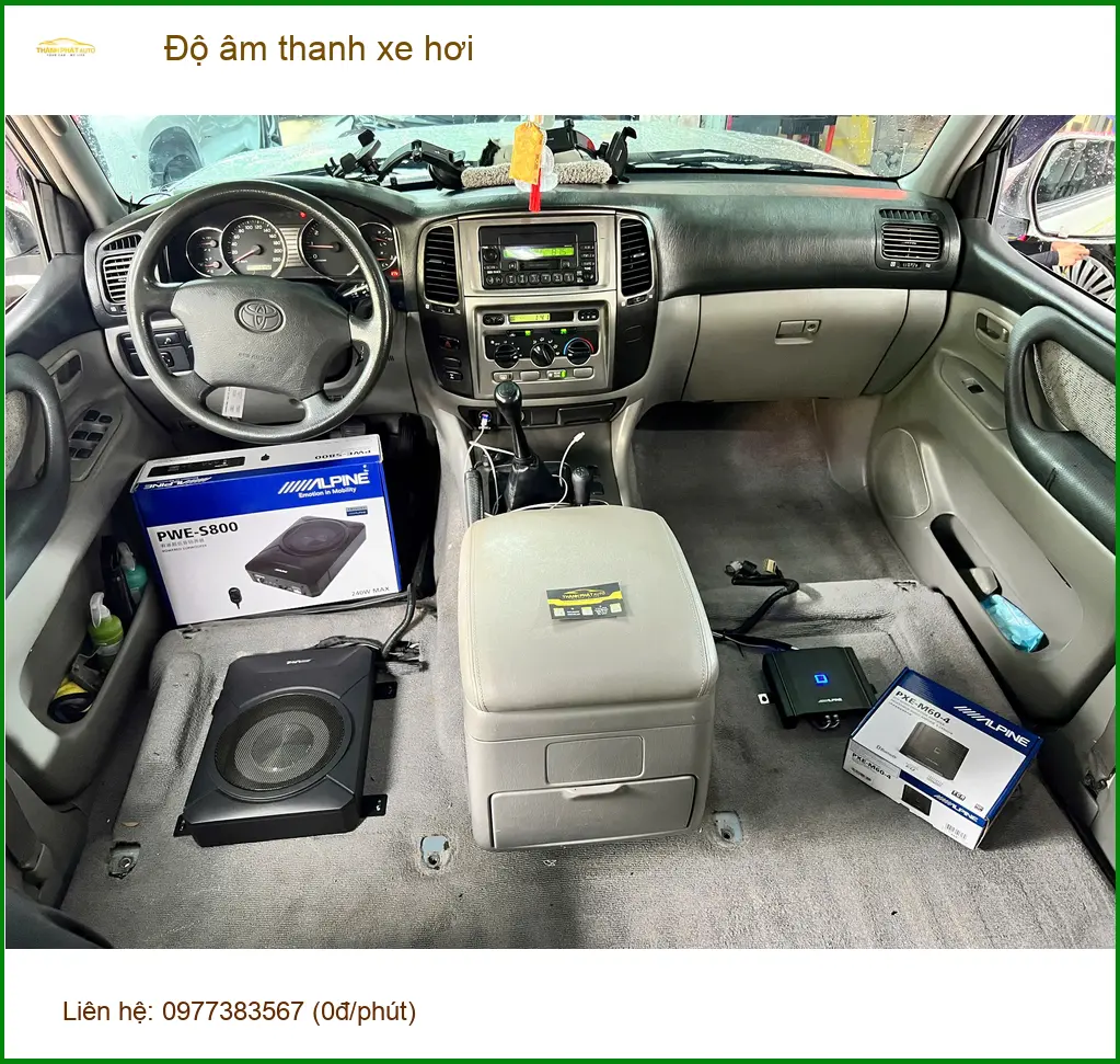 Anh Lâm độ âm thanh xe hơi Kia Carnival tại Bình Chánh thưởng thức nhạc
