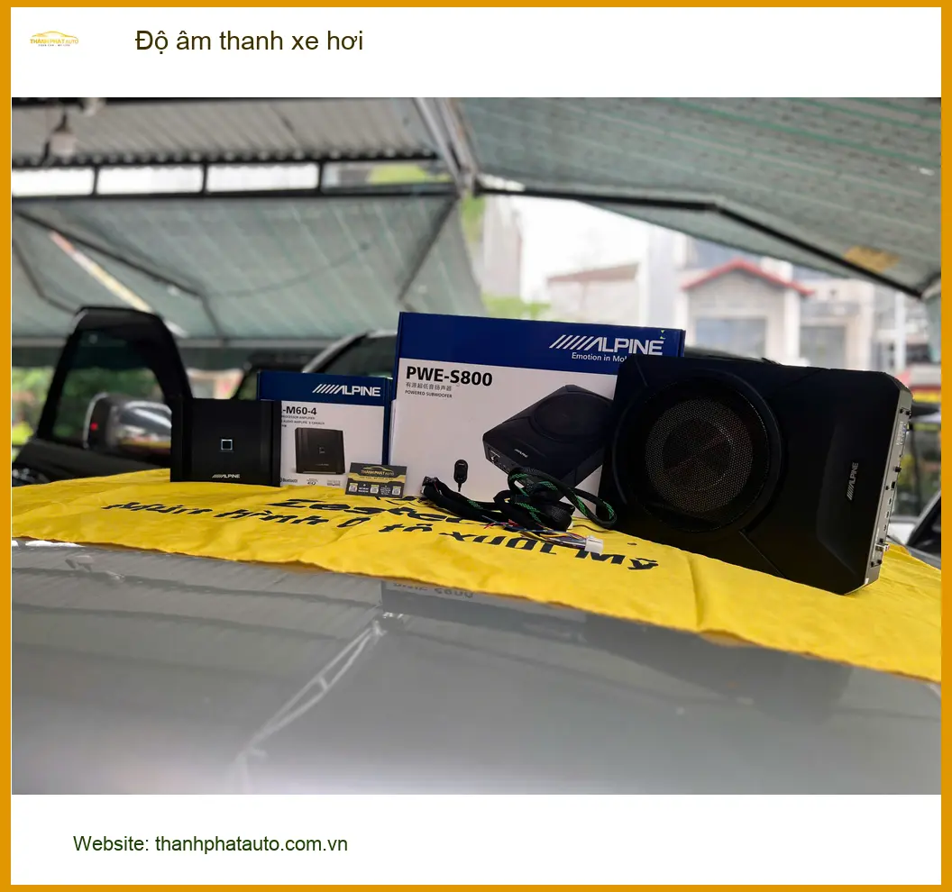 Anh Lâm độ âm thanh xe hơi Kia Carnival tại Bình Chánh thưởng thức nhạc ảnh thực tế 2