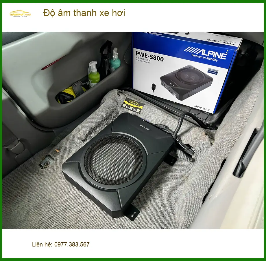 Anh Khải độ âm thanh xe hơi cho Hyundai Accent tại Quận 12 để nghe nhạc