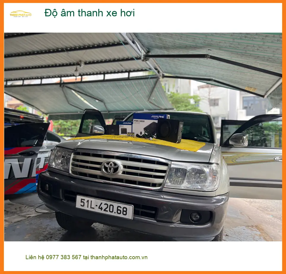 Anh Khải độ âm thanh xe hơi cho Hyundai Accent tại Quận 12 để nghe nhạc ảnh thực tế 4