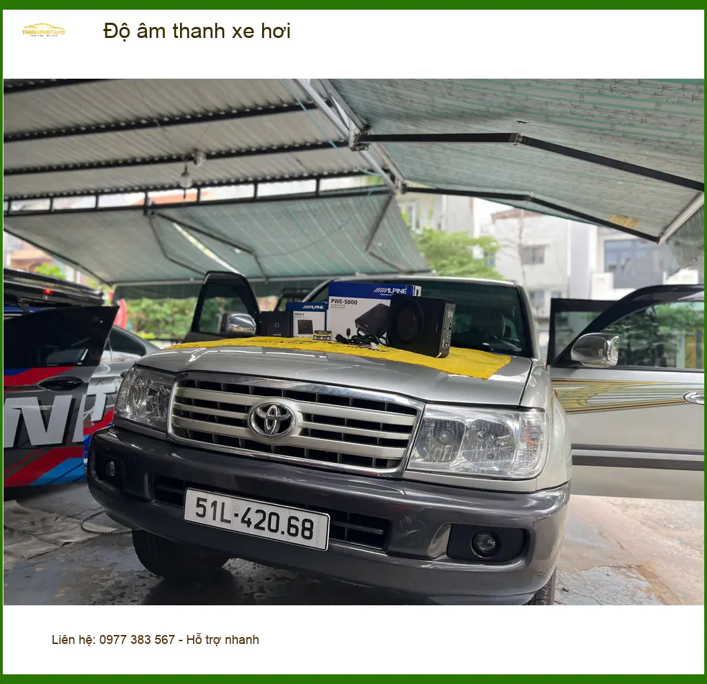 Anh Trung nâng cấp âm thanh cho Mazda CX-5 tại Quận 1 vì dàn loa zin nghe rất chán