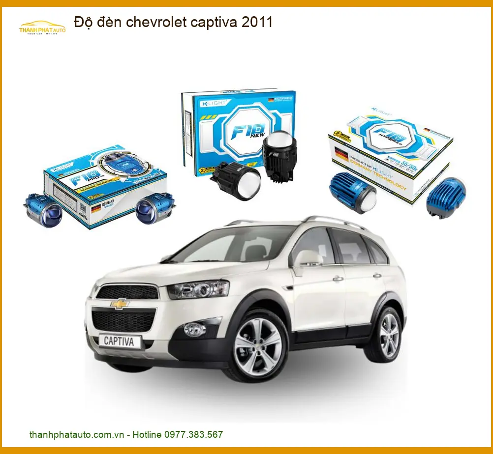 Độ Đèn Chevrolet Captiva 2011 - Trung Tâm Chuyên Độ Đèn Chính Hãng Giá Tốt TPHCM