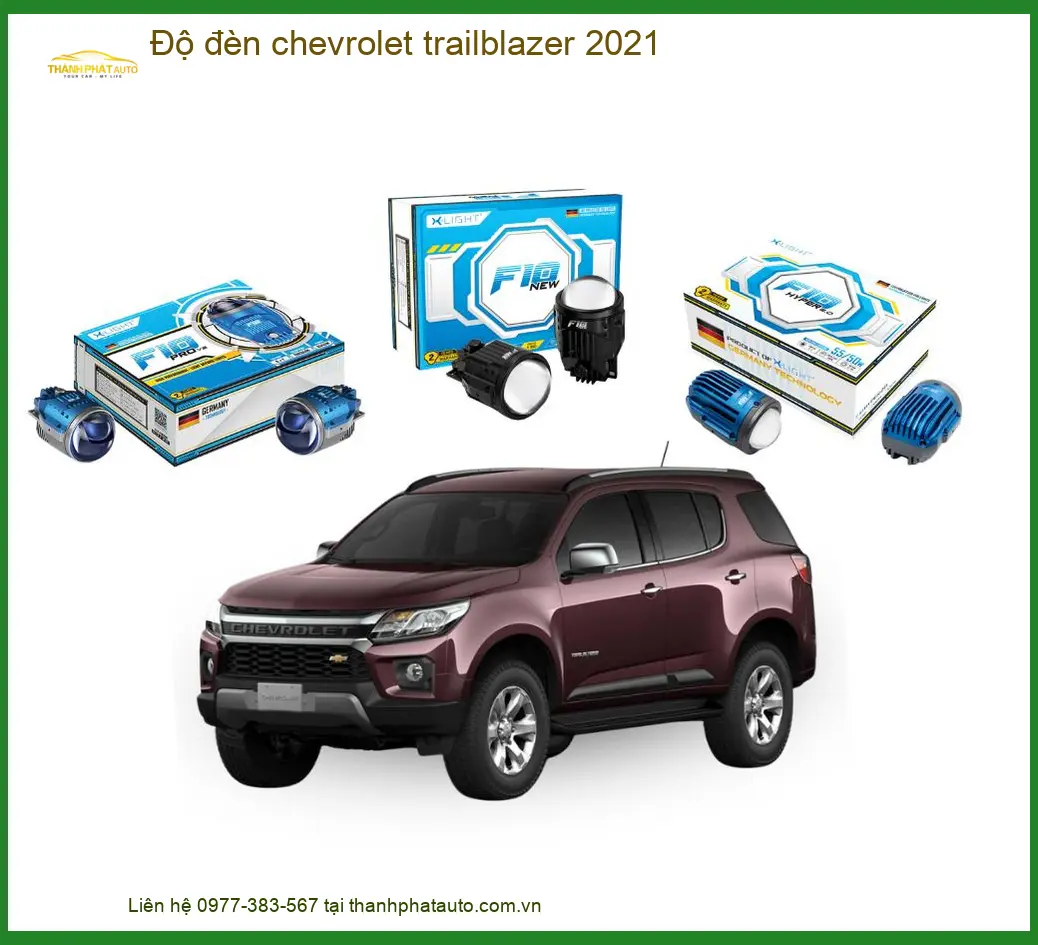 Độ đèn Chevrolet Trailblazer 2021 - Trung Tâm Lắp Đặt Uy Tín TPHCM