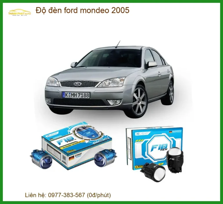 Độ Đèn Ford Mondeo 2005 - Trung Tâm Lắp Đặt Nâng Cấp Độ Đèn Chính Hãng TPHCM