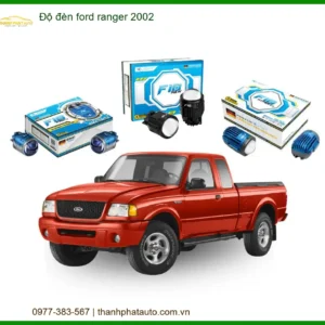 Độ Đèn Pha Bi LED Ford Ranger 2002 - Trung Tâm Lắp Đặt Uy Tín TPHCM