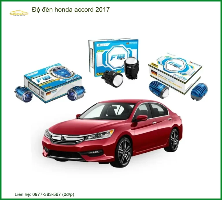 Độ Đèn Bi Gầm LED Honda Accord 2017 - Trung Tâm Lắp Đặt Uy Tín TPHCM