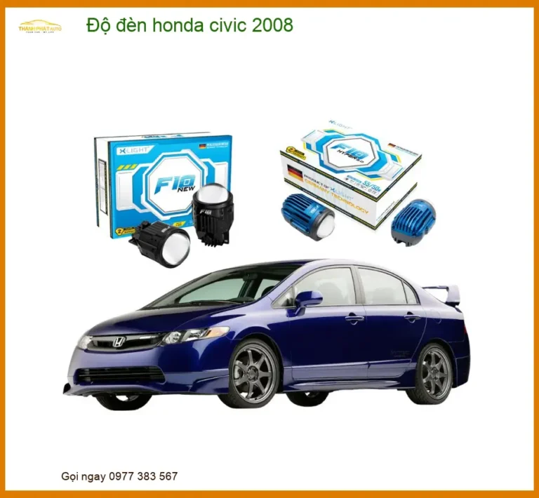 Độ Đèn Honda Civic 2008 - Địa Chỉ Nâng Cấp Chính Hãng Giá Tốt TPHCM
