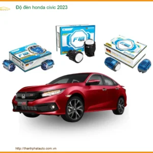 Độ Đèn Pha Bi LED Laser Honda Civic 2023 - Địa Chỉ Độ Đèn Uy Tín TPHCM