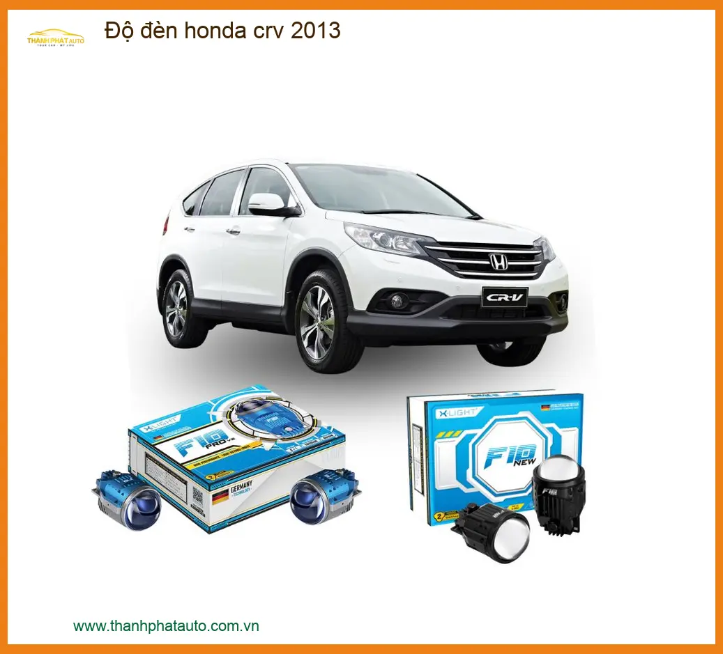 Độ Đèn Bi Gầm LED Honda CRV 2013 - Trung Tâm Lắp Đặt Chính Hãng TPHCM