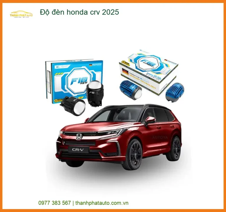 Độ Đèn Bi LED Honda CRV 2025 - Trung Tâm Lắp Đặt Chính Hãng TPHCM