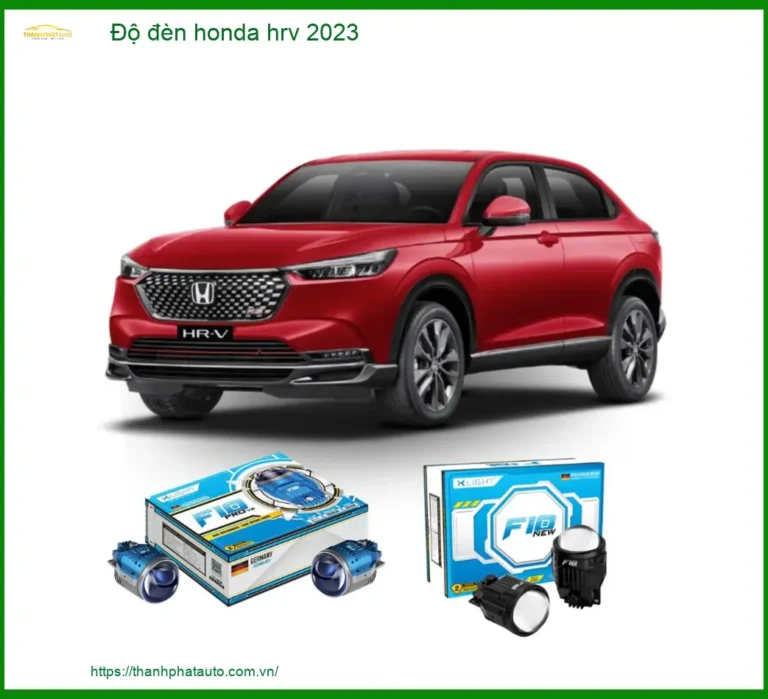 Độ Đèn Bi LED Tăng Sáng Honda HRV 2023 - Trung Tâm Lắp Đặt Chính Hãng TPHCM