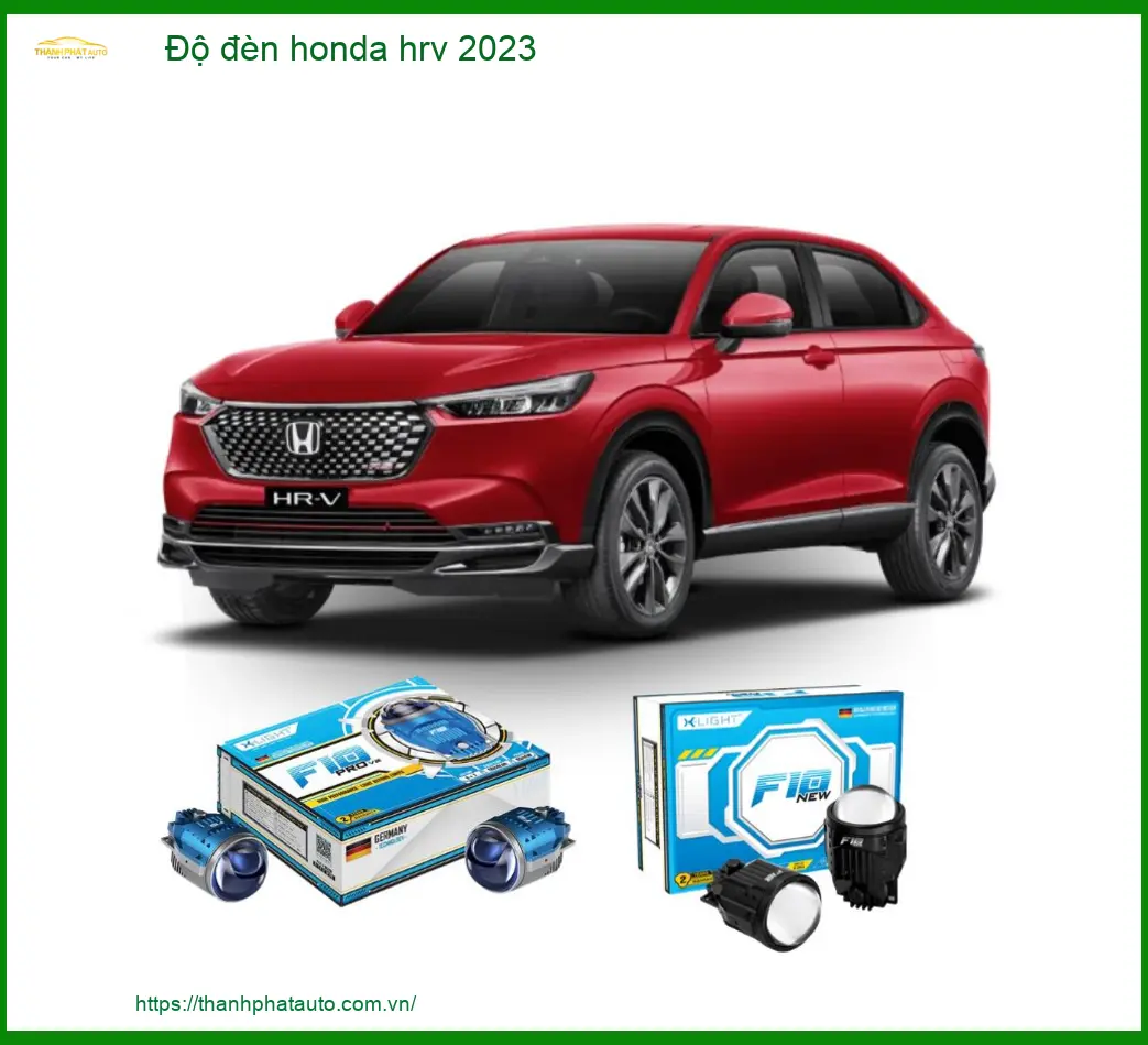 Độ Đèn Bi LED Tăng Sáng Honda HRV 2023 - Trung Tâm Lắp Đặt Chính Hãng TPHCM