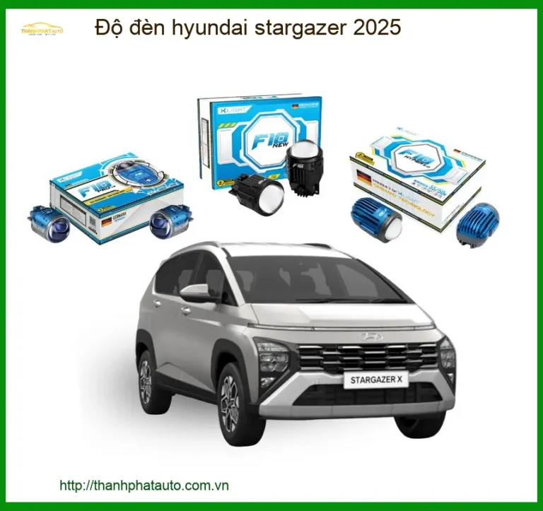 Dịch Vụ Độ Đèn Bi LED Hyundai Stargazer 2025 - Địa Chỉ Lắp Đặt Uy Tín TPHCM