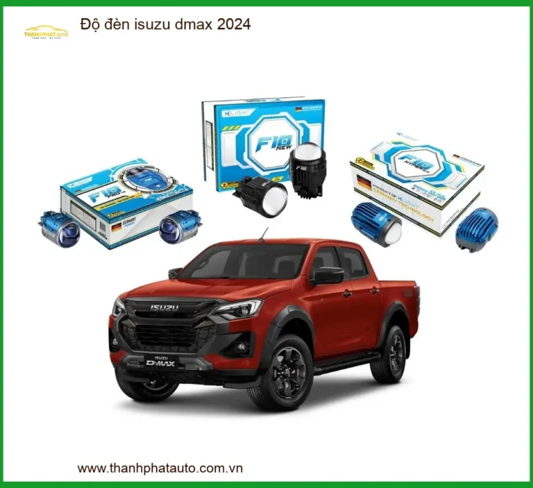Độ Đèn Bi Gầm LED Isuzu Dmax 2024 - Trung Tâm Độ Chính Hãng TPHCM