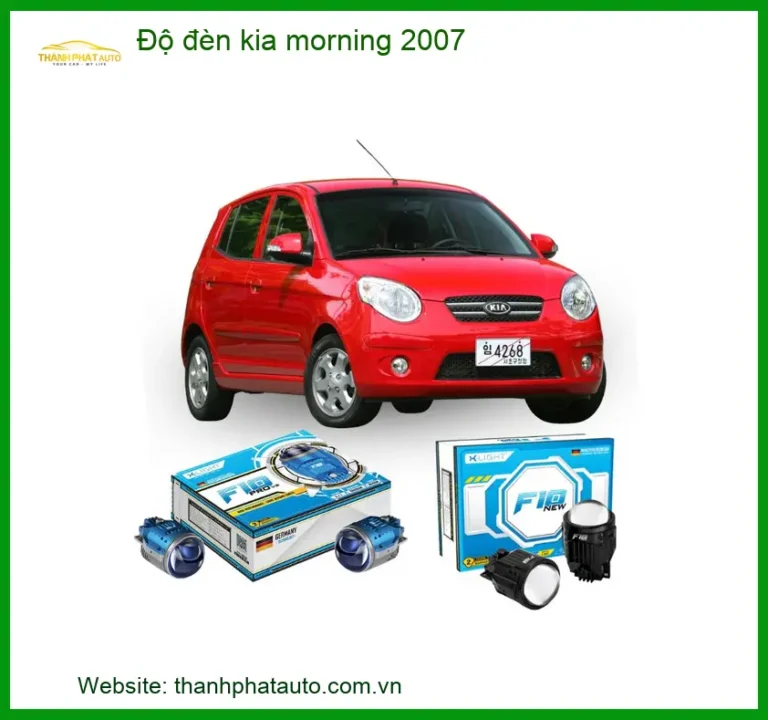 Độ đèn Kia Morning 2007 - Địa Chỉ Nâng Cấp Đèn Chính Hãng Giá Tốt TPHCM