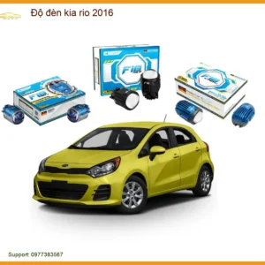 Độ Đèn Bi Gầm LED Xenon Siêu Sáng Kia Rio 2016 - Trung Tâm Lắp Đặt Chính Hãng TPHCM