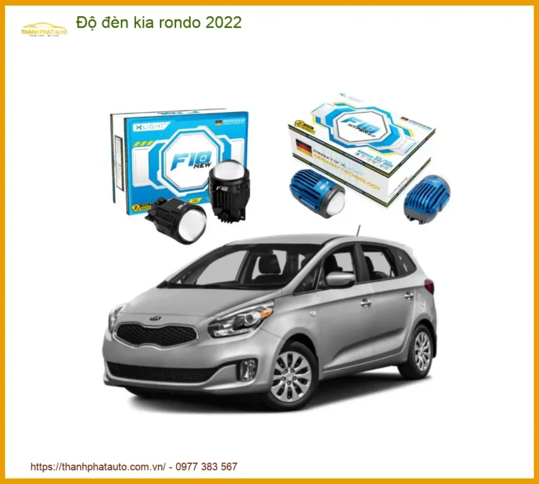 Độ Đèn Bi LED Tăng Sáng Kia Rondo 2022 - Địa Chỉ Lắp Đặt Uy Tín TPHCM
