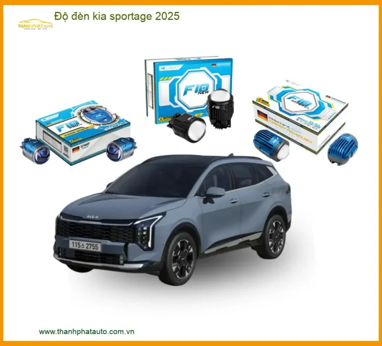 Nâng Cấp Đèn Kia Sportage 2025 - Trung Tâm Thi Công Đèn Xe Chính Hãng TPHCM