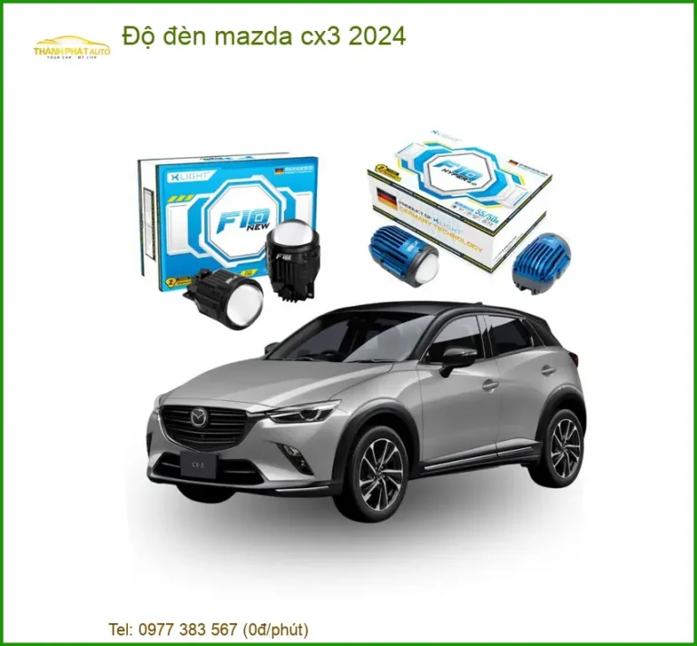 Độ Đèn Bi LED Laser Mazda CX-3 2024 - Nơi Lắp Đặt Đèn Uy Tín Giá Tốt TPHCM