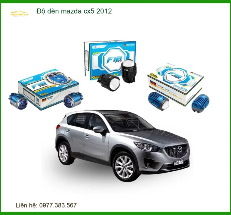 Độ đèn Bi LED Laser Mazda CX5 2012 - Trung Tâm Độ Đèn Cao Cấp TPHCM