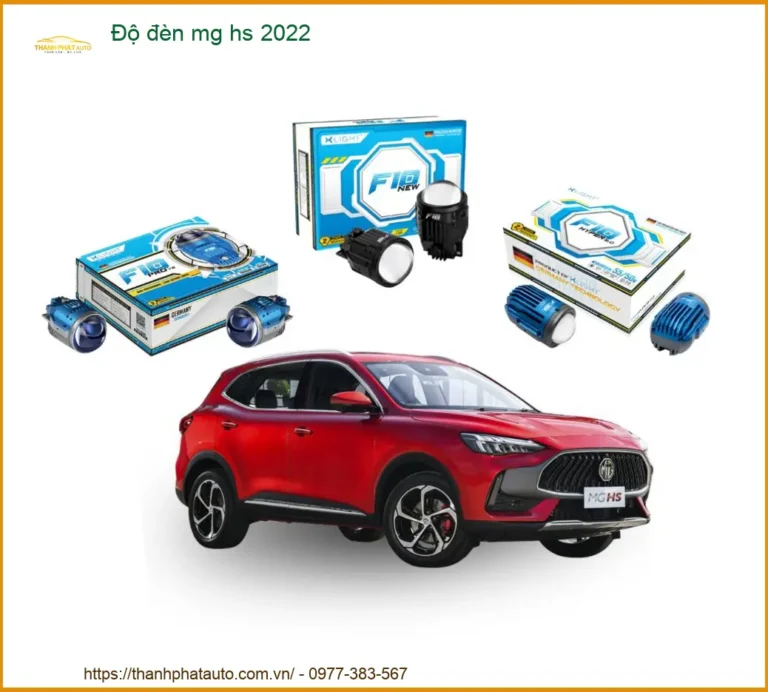 Độ Đèn Bi LED MG HS 2022 - Trung Tâm Nâng Cấp Đèn Uy Tín TPHCM